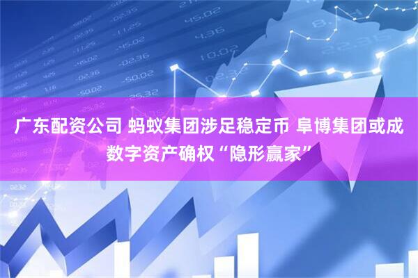 广东配资公司 蚂蚁集团涉足稳定币 阜博集团或成数字资产确权“隐形赢家”